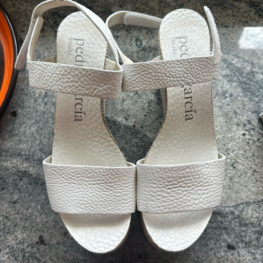Pedro Garcia platforms in like-new condition. Perfect for summer, so versatile!